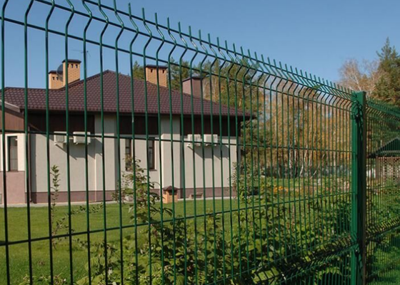 Anti-Climb V-Fold Black Triangle Fence Panel 5.0mm 2.0x2.5m for Airports