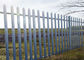Green PVC Coated Palisade Fence  / Euro Fence For Colleges And Universities
