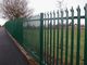 Euro Style Free Standing Metal Palisade Fence , Cast Iron Fence Panels