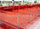 Steel Tube Temporary Mesh Fencing Hire Mobile Safety Easily Handle Remove