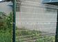 Rot Proof Triangle Fence Panel Low Carbon Steel Wire High Strength Wear Resistance