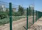 Curved Metal Garden Mesh Fence Sprayed Various Sizes Wire Gauge 2.5mm-6mm