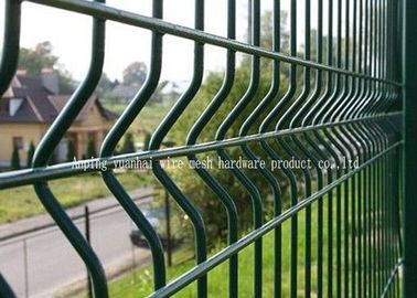 Curved Metal Garden Mesh Fence Sprayed Various Sizes Wire Gauge 2.5mm-6mm