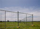 Free Standing Galvanized Wire Mesh Fence , Temporary Construction Barrier