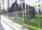 Portable Galvanized Iron Chain Link Wire Mesh Fence For Construction