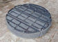 ISO Ss304 Knitted Wire Mesh Demister Pad For Gas Liquid Foam