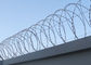 Cbt-65 Concertina Razor Barbed Wire Hot Dip Galvanized For Anti Piracy Security Fence