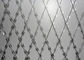 Concertina 500mm 35 Loops Razor Barbed Wire Hot Dipped Galvanized