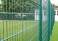 Green Pvc Coated 868 Double Loop Fencing 50x200mm In Sport Field