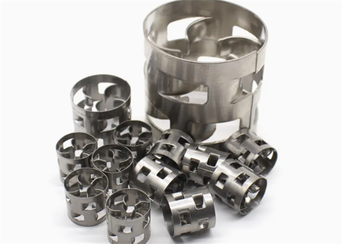 Smr Rings Packing SS304 50mm Metal Pall Ring Packing for Absorption Towers