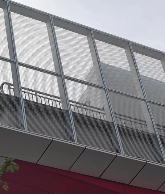 Architectural Diamond Expanded Metal Mesh for Facades