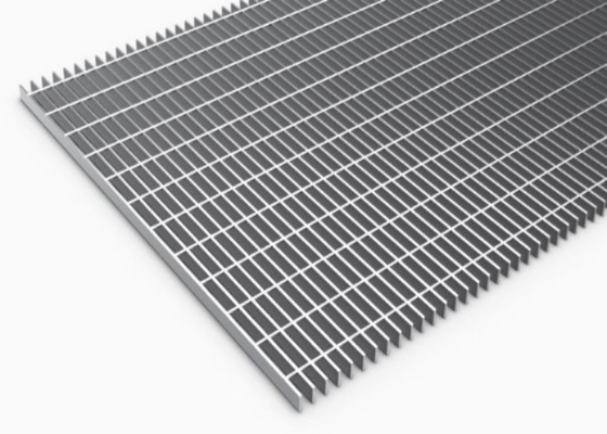 Hot Dip Galvanized Metal Walkways Gratings Heavy Duty Slip Resistant Industrial Platforms