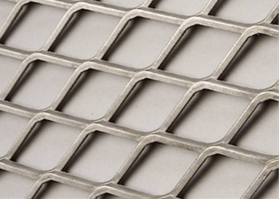 Diamond Pattern Expanded Metal Mesh for Industrial Architectural Applications