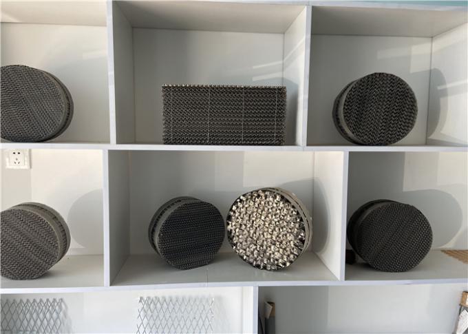 Mass Transfer Media Knitted Wire Mesh 500y Metal Tower Packing For ...